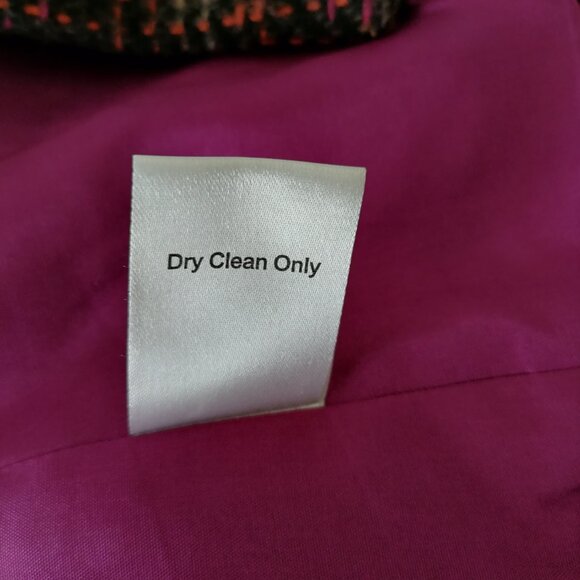 Cabi Style #691 Womens Brown Plaid Print Wool Blend Sweater Vest Size Medium - Picture 7 of 7